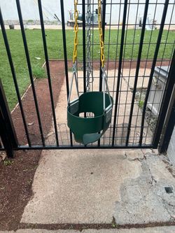 Toddler Baby Bucket Swing Seat with Chains