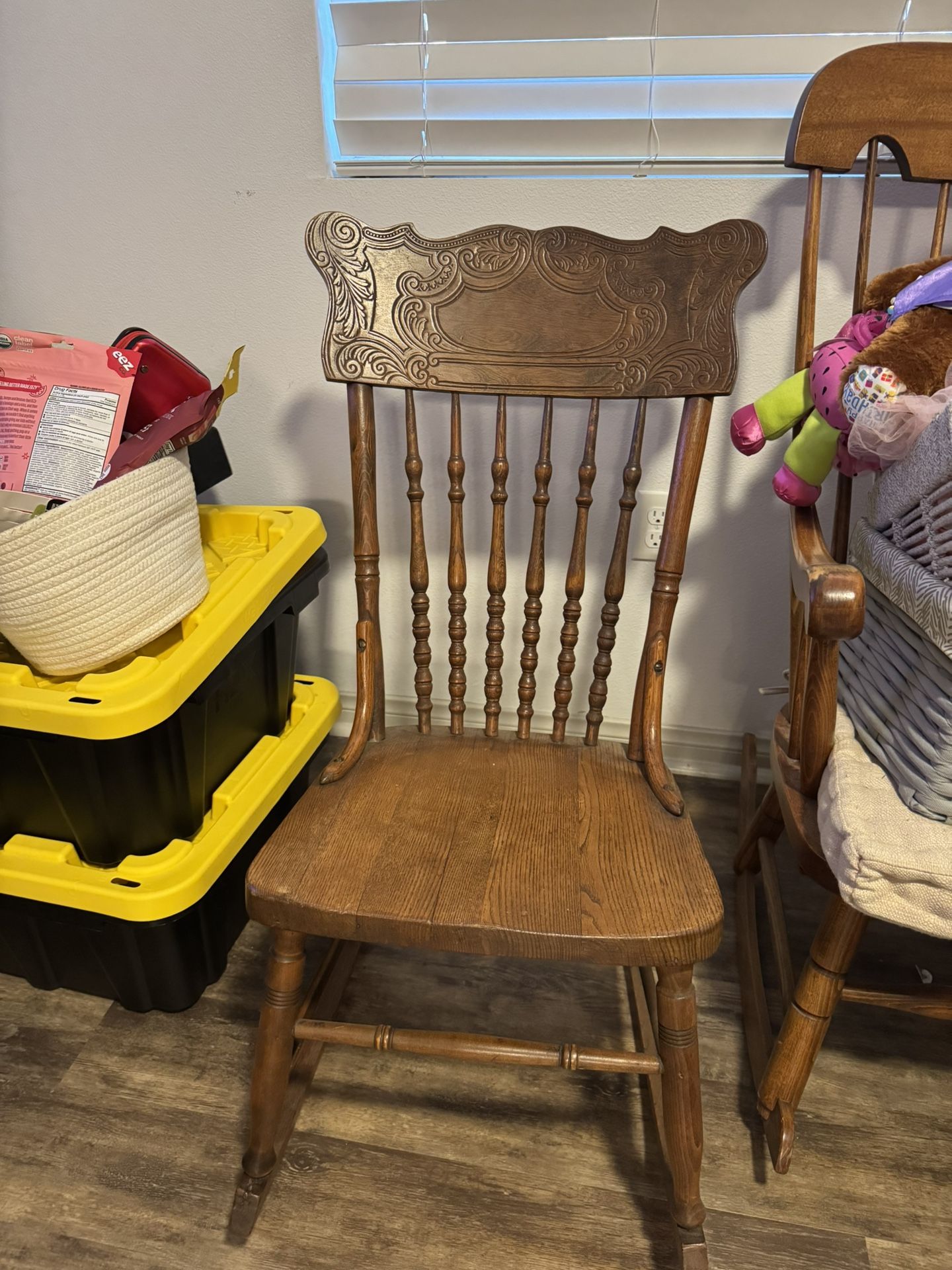 Small Wooden Rocking Chair