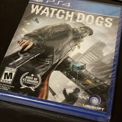 Watch Dogs Watchdogs Sony PlayStation 4 PS4 Video Game BRAND NEW SEALED