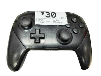 Nintendo Hac-013 Black Gaming Controller