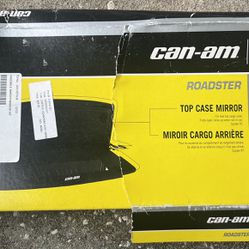 Can-Am New OEM, Spyder RT Top Case Mirror With Small Cargo In Lid, (contact info removed)21