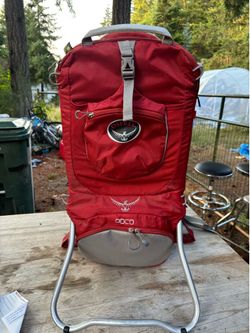 Osprey Poco Child Carrier Hiking Backpack – Great Condition –