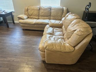 Tan Couch Set (PICK UP ONLY)