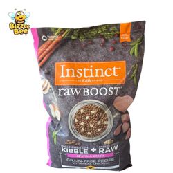 🐕 Instinct Raw Boost Small Breed, Natural Dry Dog Food with Freeze Dried Pieces, High Protein, Grain Free Recipe - Real Chicken, 10 lb. Bag