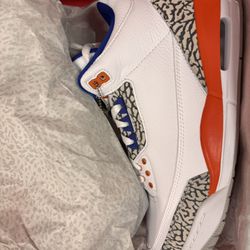 NEW IN BOX AUTHENTIC Jordan Retro 3 new Old Royal University Orange Cement 2016 Purchased from Nike $325 