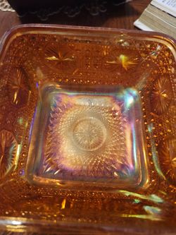 CARNIVAL GLASS BOWL