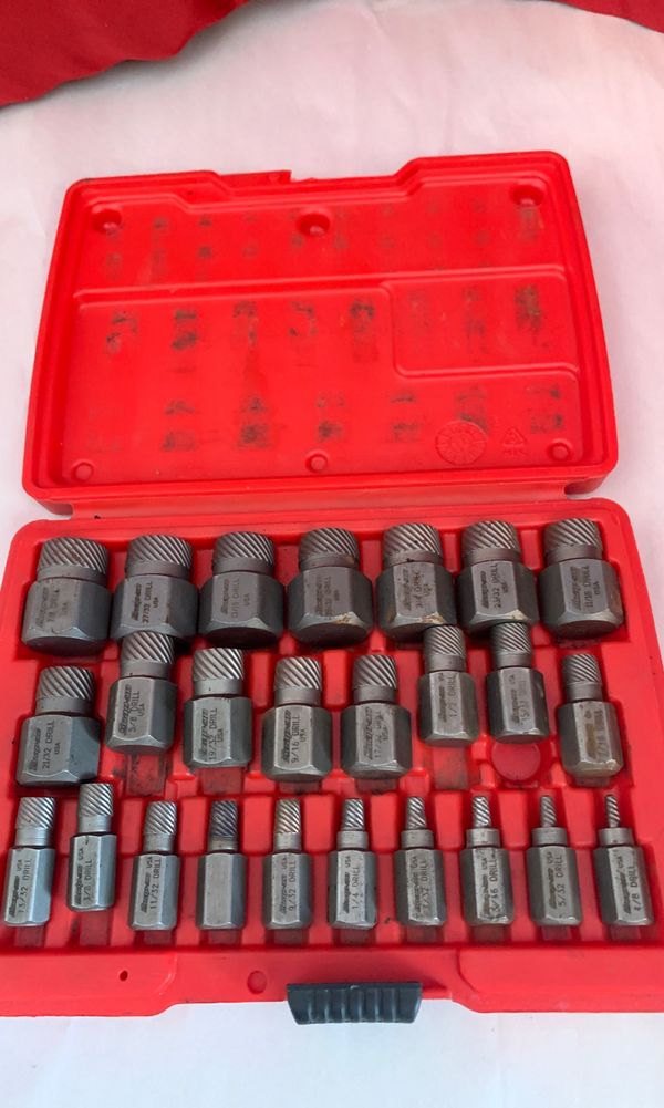 Snap On 25pc. Screw Extractor Set REX25B for Sale in Yardley, PA OfferUp