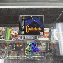 Castlevania Symphony Of The Night Ps1 $175 Gamehogs 11am-7pm