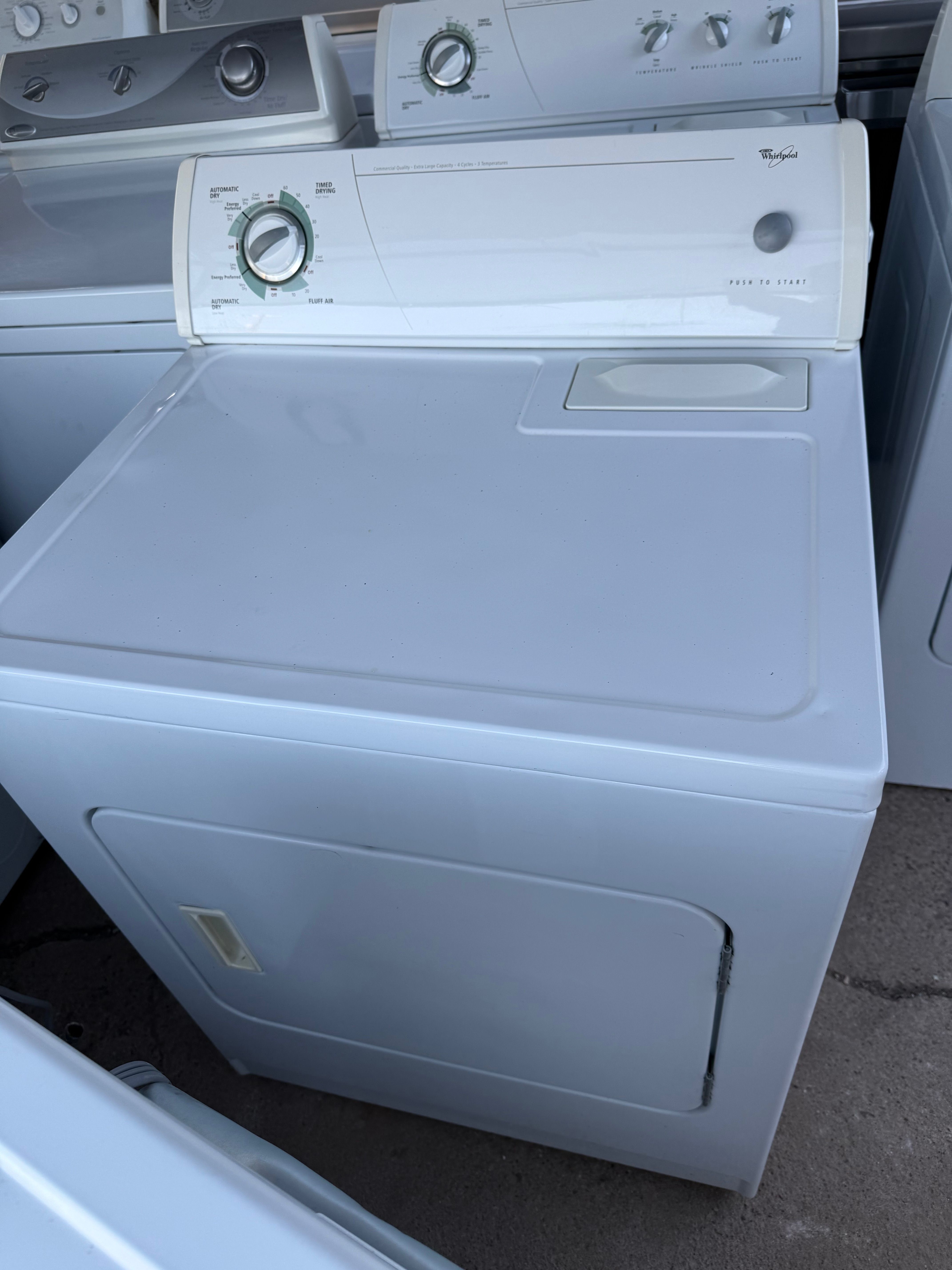 Whirlpool electric dryer