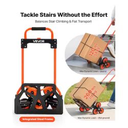 VEVOR Stair Climbing Folding Hand Truck