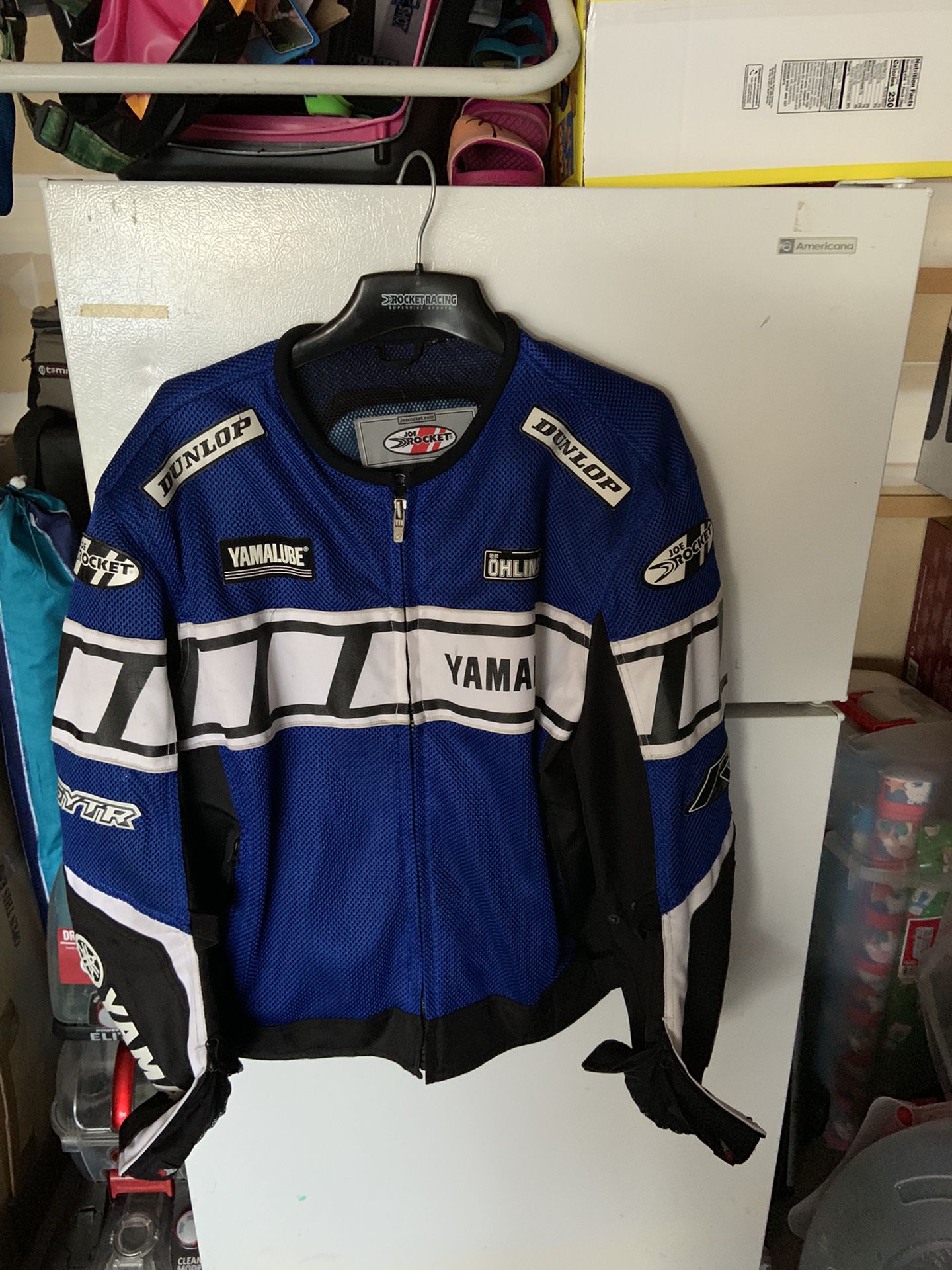 Joe Rocket Yamaha Blue textile Motorcycle Jacket (L)