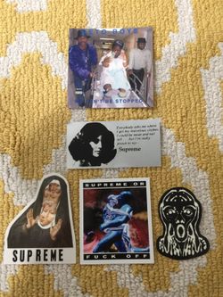 Supreme stickers