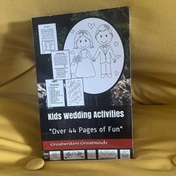 Kids Wedding Activity Books 