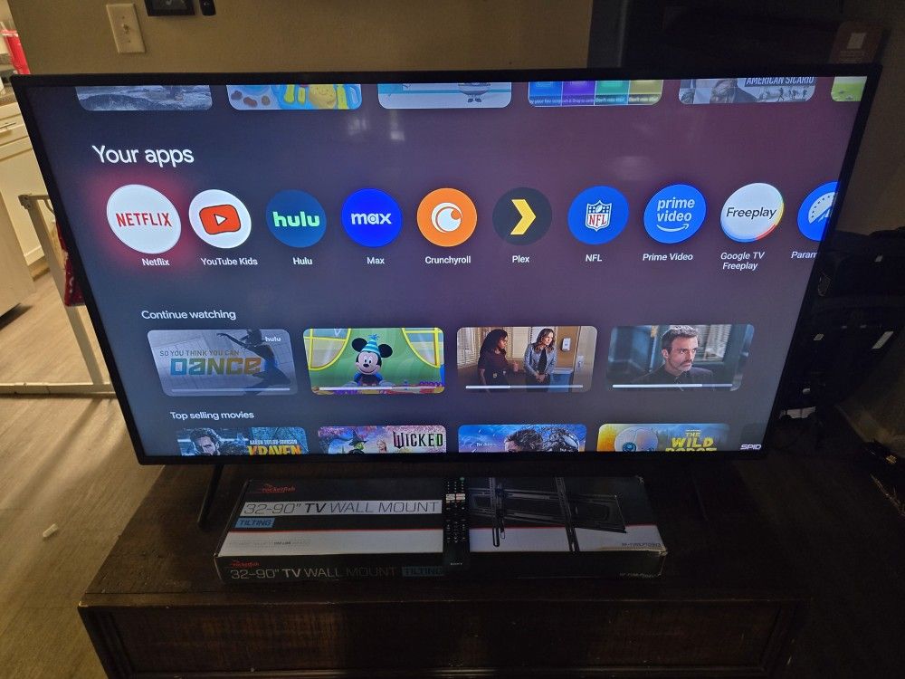 OBO Sony Bravia 3 Series 55" Tv With New Wall Mount OBO