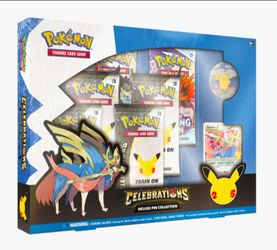 Pokemon Celebrations Zacian Box