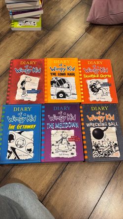 Diary of a Wimpy Kid ( hard cover)1,9,11,12,13,14