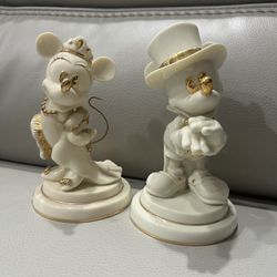 Lenox Mickey & Minnie Mouse Fancy Figured
