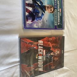 Marvel Studios DVDs Captain America Black Widow 