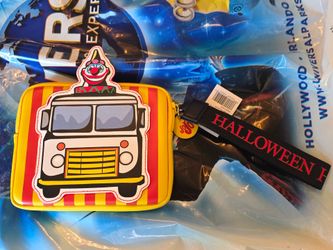 Halloween Horror Nights HHN Universal Killer Klowns Zip Wallet Coin Purse