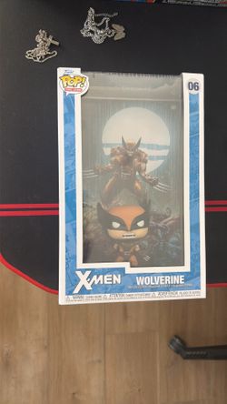 Wolverine funko pop comic scene