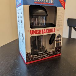 Bonjour Unbreakable 1 Liter (33.8 oz) French Press