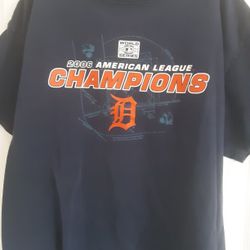 2006 Detroit Tiger Tshirt  Large