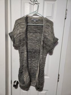 LONG KNITTED VEST