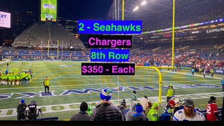 Seahawks Chargers Tickets