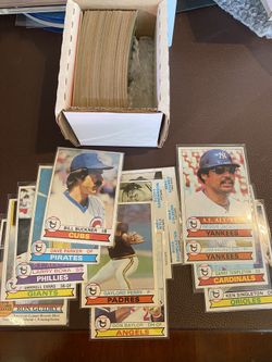 1979 Vintage Topps Baseball (185) Cards EX