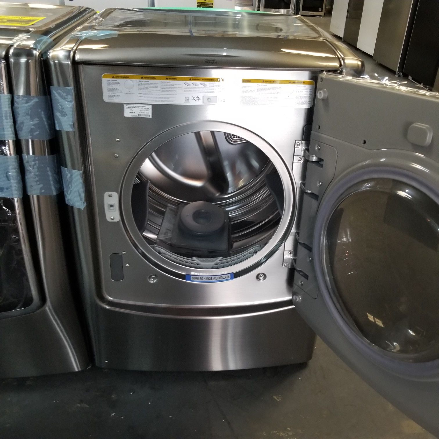 Set Washer and Dryer Stainless LG Signature