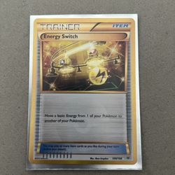 Energy Switch 109/108 Secret Rare XY Roaring Skies MP-HP