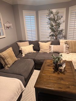 Couch set with coffee table