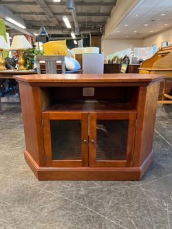 Wood TV Stand