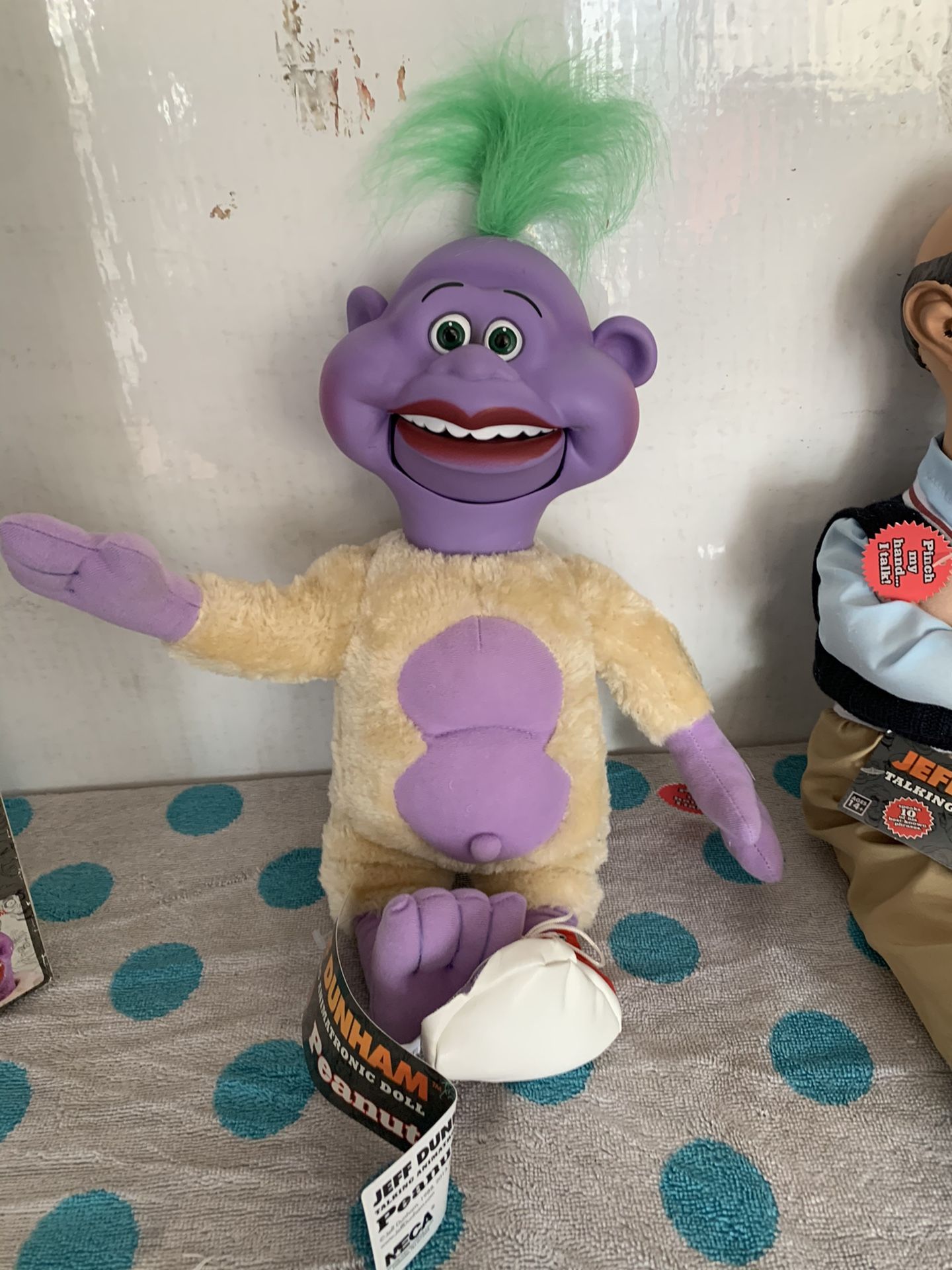Jeff Dunham “peanut” talking animatronic doll