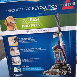 Bissell  Carpet Cleaner Pet Pro Turbo Strength Motor Technology