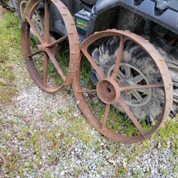 Antique Tractor Wheels 