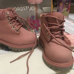 Pink Toddlers Boots Timberland 
