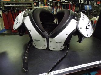 Used Xenith Element Skill Shoulder Pads Size Medium 18-19"