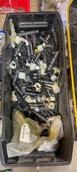 Large Lot of PEX Pipe Fittings