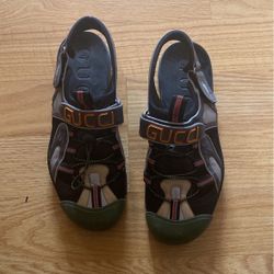 GUCCI MENS TINSEL SPORTS SANDALS