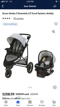 Graco Modes 3 Eessentials Lx Travel System , Mullaly 