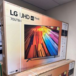 LG 70” UT8000 4K HDR Smart TV