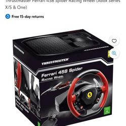 Ferrari 458 Red Xbox Steering Wheel