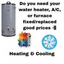 Water Heater, A/C, Or Furnace