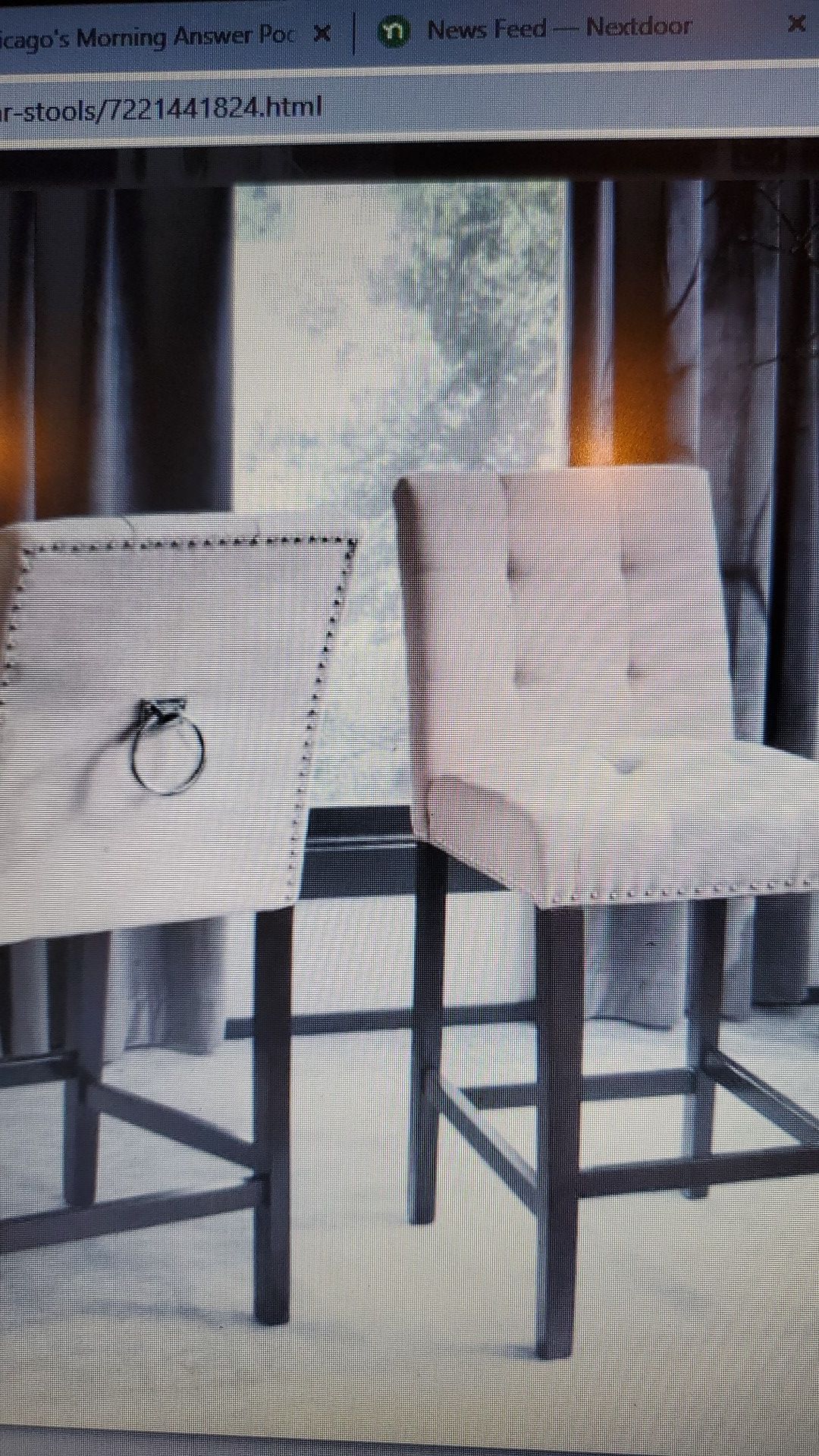 Ring Counter & Bar Stools