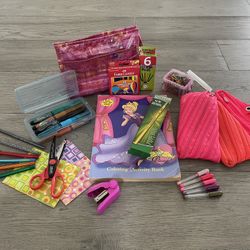 Craft & School Supplies Bundle For Girls