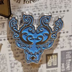 Harry Potter Patronus GITD Enamel Metal Pin