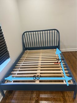 Bed frame green