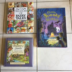 Set of 3 Treasury of Fairy Tales Children’s Books