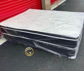10” Queen Mattress Set PillowTop – Brand New –  Same Day Delivery Available 🚚
